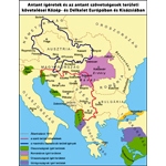 Antant ígéretek és az antant szövetségesek területi követelései közép- és délkelet európában és kisá